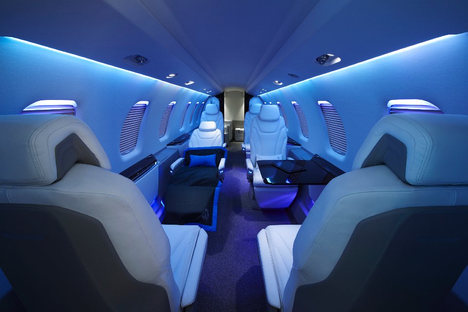 volo privato sul Pilatus PC-24